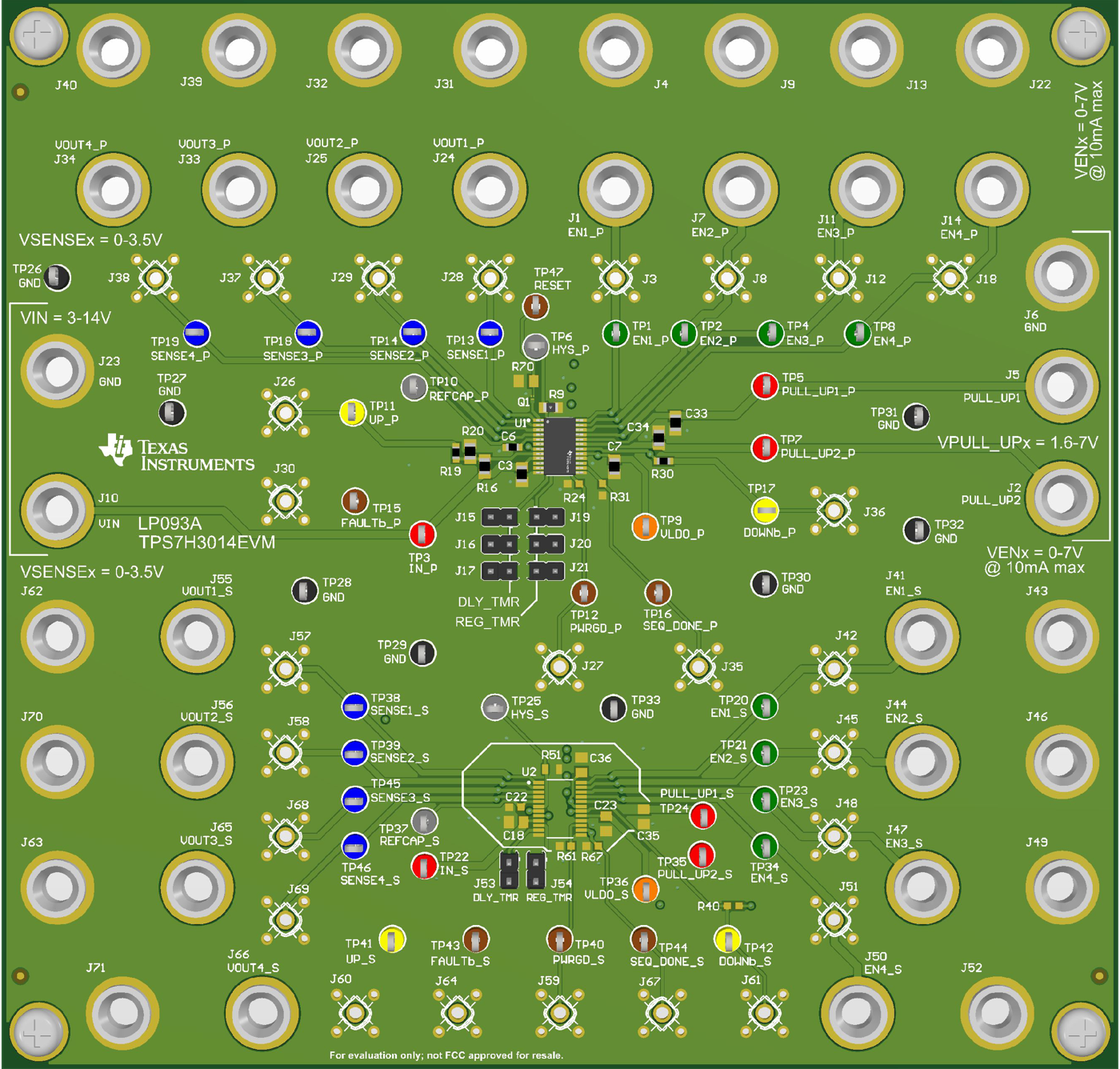 TPS7H3014EVM EVM 板