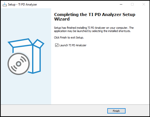 TI-PD-ANALYZER 安裝完成