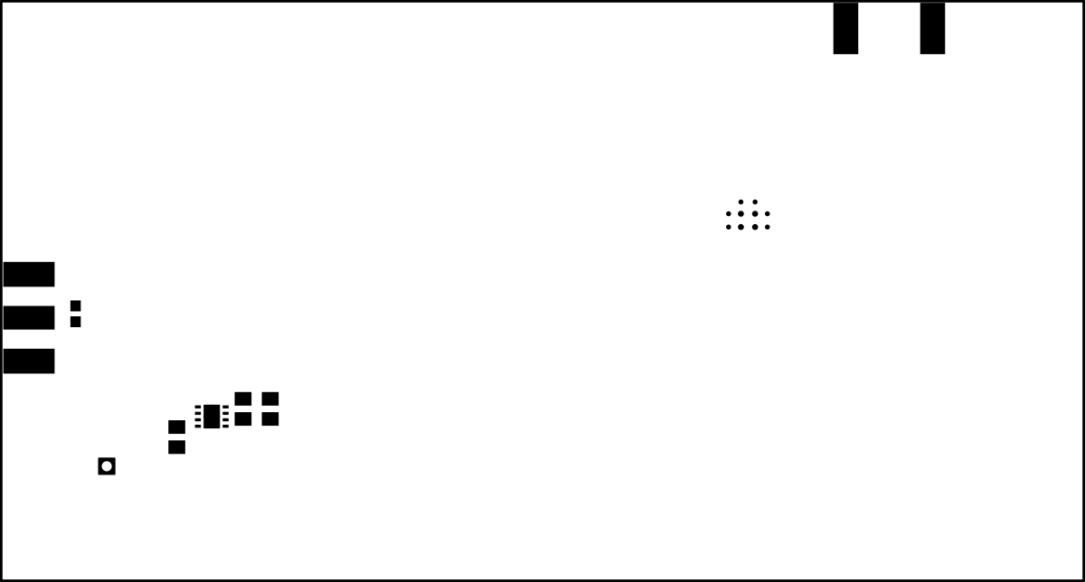 TPS7H4013EVM 底部阻焊層