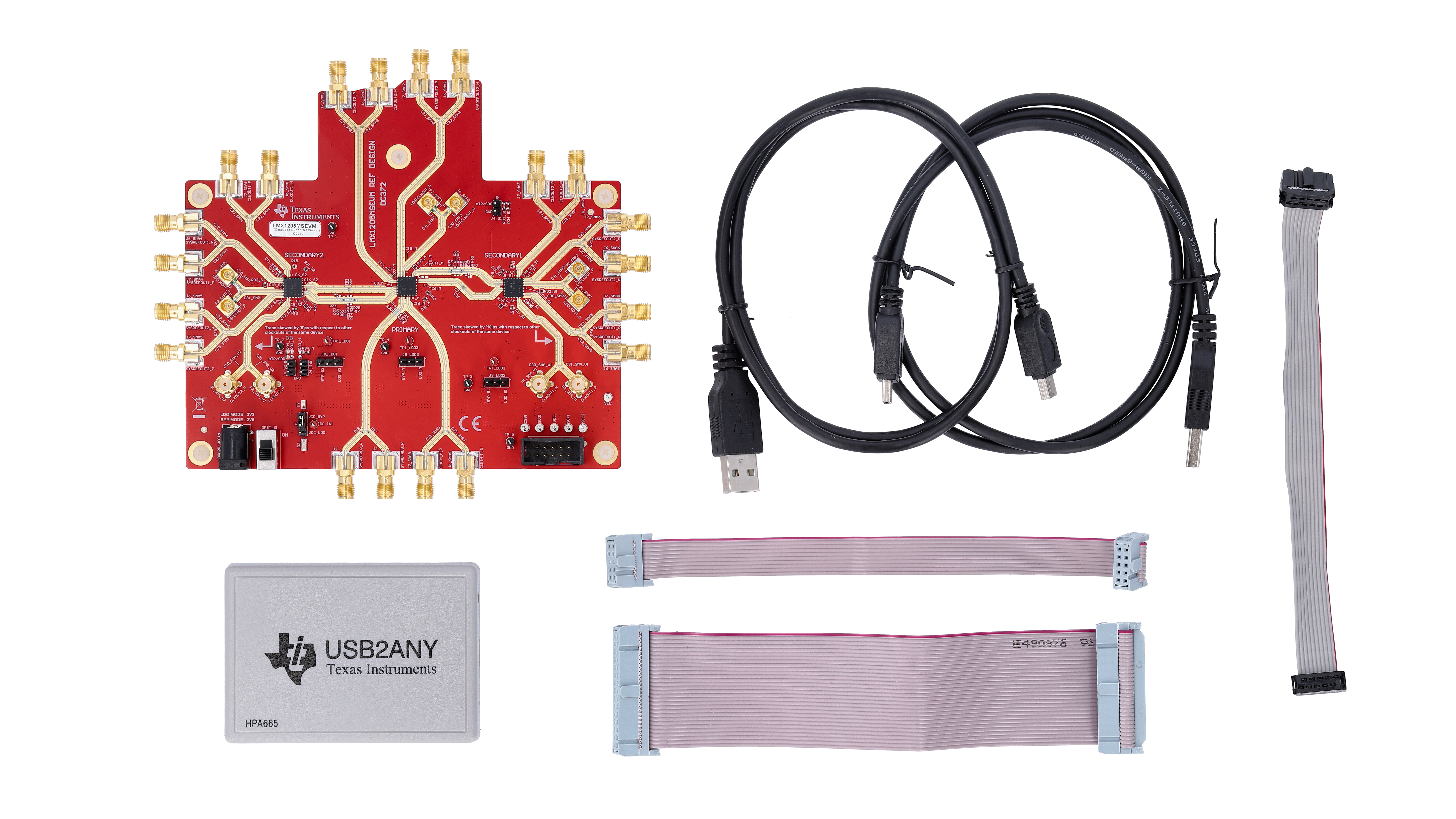 LMX1205MSEVM LMX1205MSEVM 包裝盒內(nèi)容