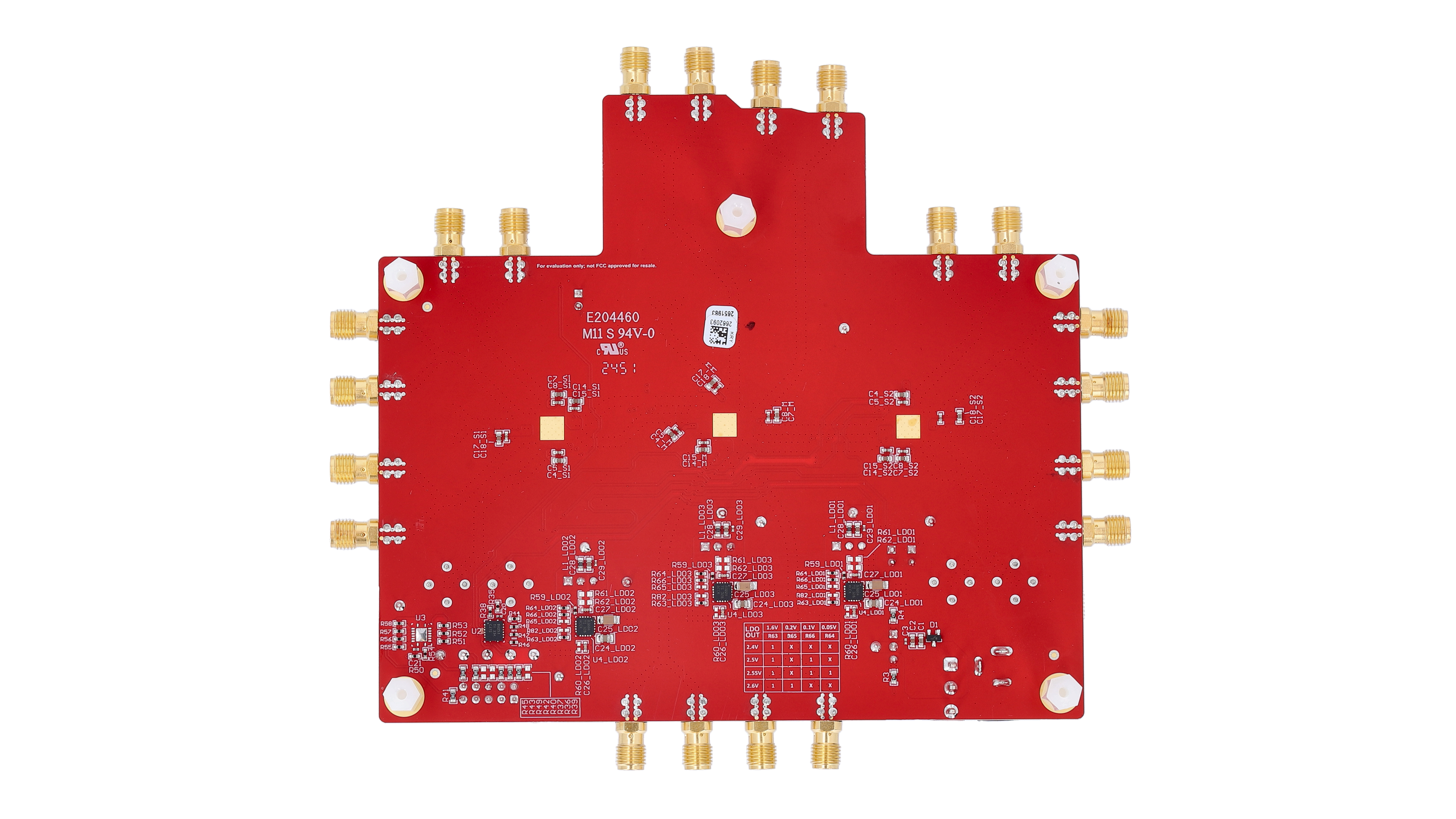 LMX1205MSEVM LMX1205MSEVM（底視圖）