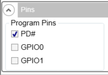 LMK5B12212EVM SYSREF 的 GPIO 引腳選擇