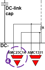  直流鏈路過壓和欠壓檢測(cè)。